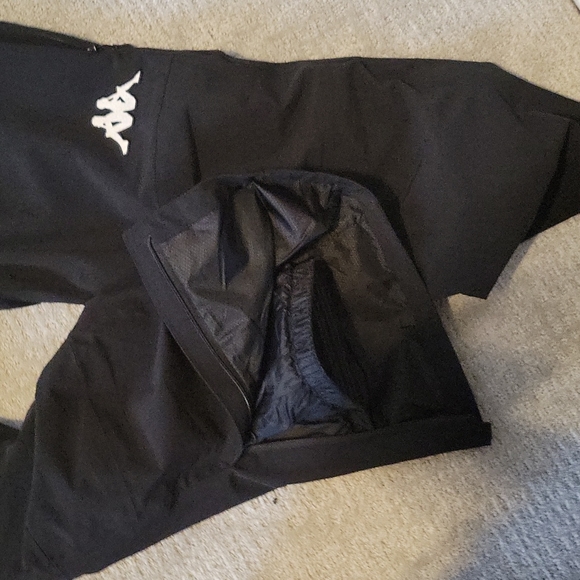 Kappa Men’s Italy Team FISI Full Side Zip Pant – Black - Picture 3 of 5